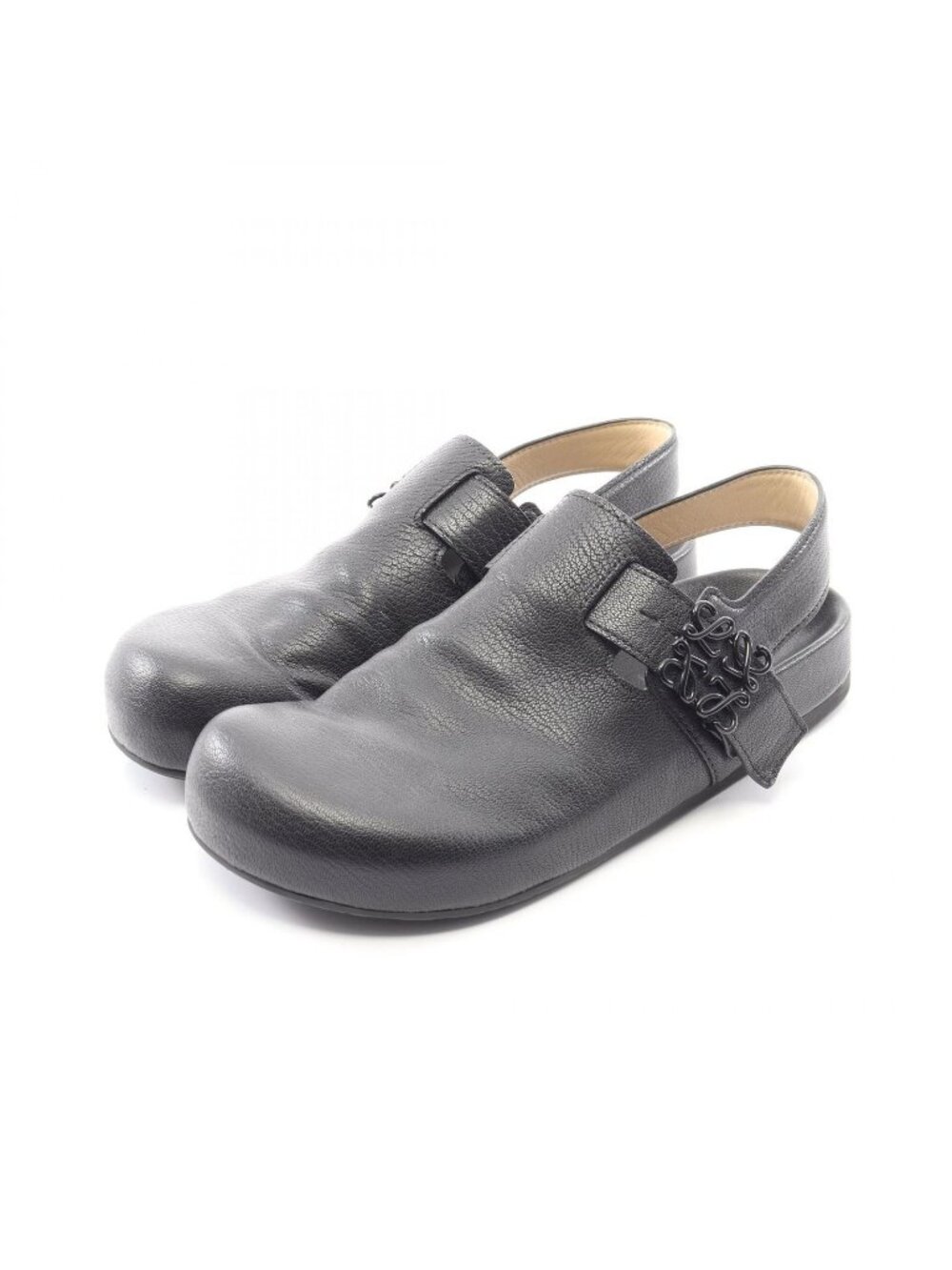 Loewe Sandals Anagram Leather